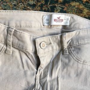 Hollister Beige Jeggings